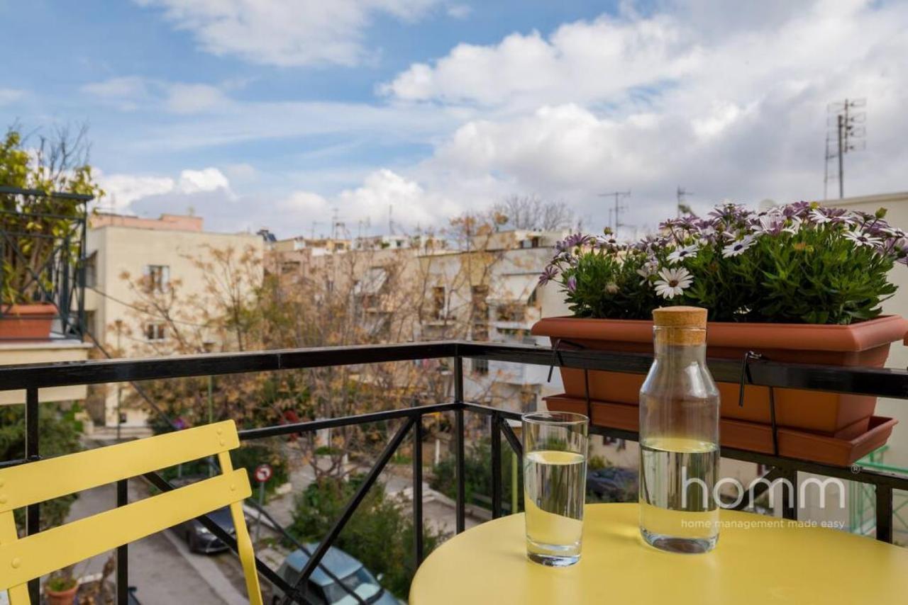 Renovated Homm Apartment In Lycabettus, Pitanis Str Athen Eksteriør billede
