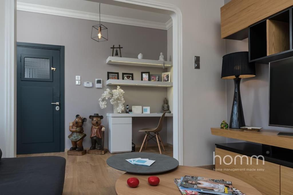 Renovated Homm Apartment In Lycabettus, Pitanis Str Athen Eksteriør billede